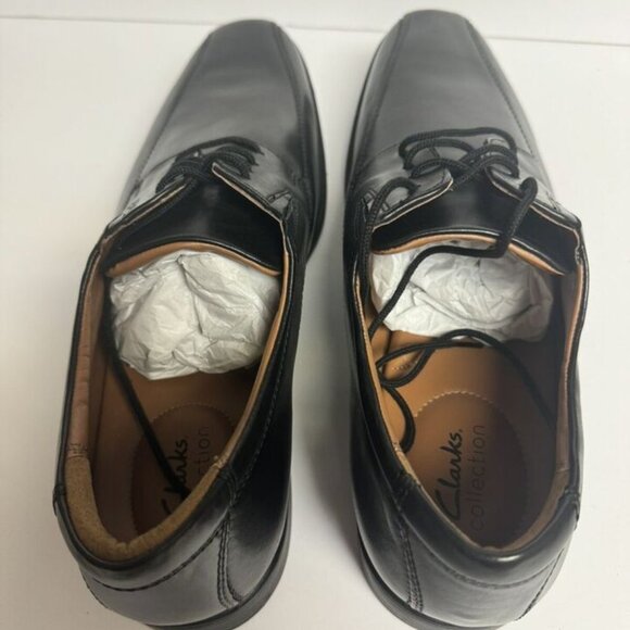 Clarks Mens Tilden Walk Oxford Black Size 13 M